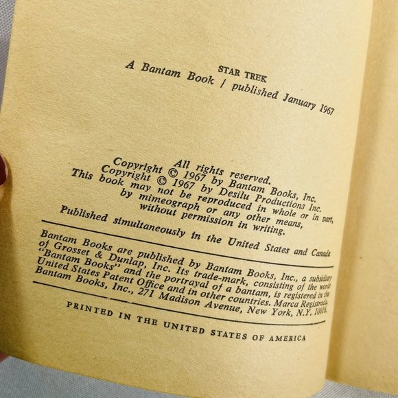 Star Trek Chilling Journey Through Worlds Beyond Imagination Vintage Paper Book - Picture 6 of 9